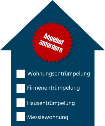 Wohnungsentrümpelung Hausentrümpelung Firmenentrümpelung Angebotanfordern Messiewohnung